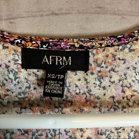 Revolve Afrm Jasmine Ditsy Floral Print Dress - Picture 14 of 15